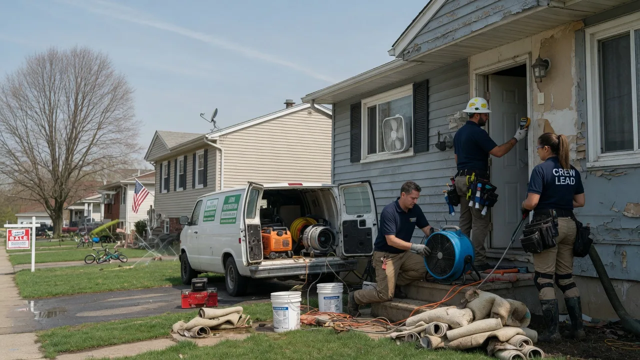 Flood Cleanup in Forestville, WI near me