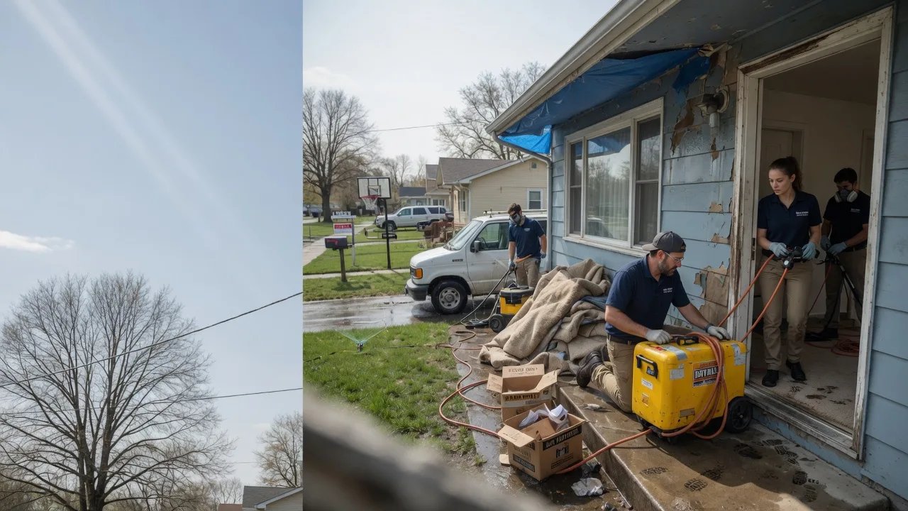 Basement Flood Cleanup in Forestville, WI near me